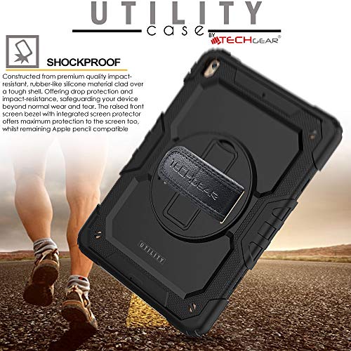 [UTILITY Case] Full Body Shockproof Case with Stand, Hand & Shoulder Strap for Apple iPad Air 3rd Gen 2019 / iPad Pro 10.5"
