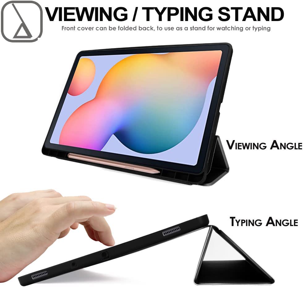 [Smart Case] Slim Stand Cover with Auto Sleep/Wake for Samsung Galaxy Tab S6 Lite 10.4" (SM-P610 / P613 / P615 / P619)