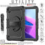 [UTILITY Case] Full Body Shockproof Case with Stand, Hand & Shoulder Strap for Lenovo Tab M10 Plus 3rd Gen 2022 (10.6") TB125 / TB128