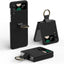 Samsung Galaxy Z Flip 4 Ring Case, Z Flip 4 Case with Stylish Ring Holder / Clip / Stand, Slim Fit, Hard PC Shockproof Matte Case