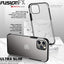 [Fusion FX Case] Slim & Light Tough Fused Gel Bumper & Hard Back Matte Case for iPhone 12 Mini
