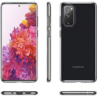 [AirFlex Case] Crystal Clear Slim & Light, Protective,  Soft Gel Cover for Samsung Galaxy S20 FE