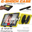 [G-SHOCK Case] Heavy Duty Long Survival Screen Protector Case for iPad 10.2" 2021, 2020, 2019 [9th/8th/7th Generation]