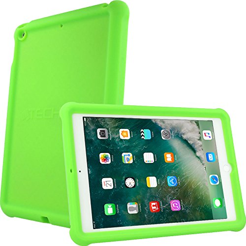 [Bumper Case] Shockproof Soft Easy Grip Case for Apple iPad 9.7" (2018/2017)