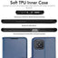 [Wallet Case] Protective Cover with Cash & Card Holder, Stand and Wrist Strap For Oppo Reno4 Z 5G