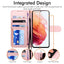 [Wallet Case] Protective Cover with Cash & Card Holder, Stand and Wrist Strap For Samsung Galaxy S23