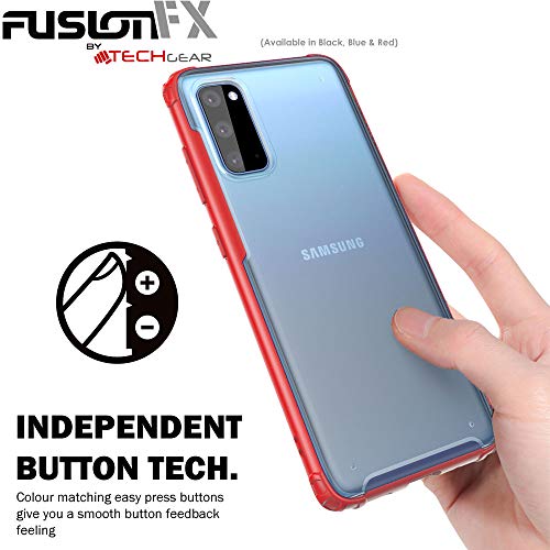 [Fusion FX Case] Slim & Light Tough Fused Gel Bumper & Hard Back Matte Case for Samsung Galaxy S20