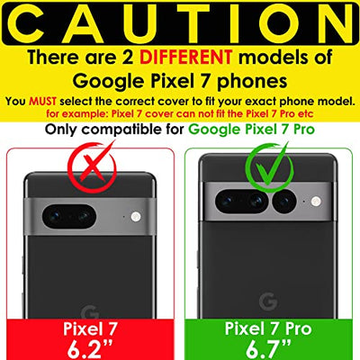 [CarbonFlex Case] Premium Shockproof Soft Slim Cover with Carbon Fibre Effect For Google Pixel 7 Pro