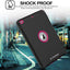 [D-FENCE Case] Tough & Rugged Smart Case For Apple iPad 10.2" 9th, 8th, 7th Generation