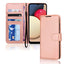[Wallet Case] Protective Cover with Cash & Card Holder, Stand and Wrist Strap For Samsung Galaxy A02s