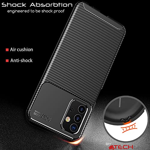 [CarbonFlex Case] Premium Shockproof Soft Slim Cover with Carbon Fibre Effect For Samsung  Galaxy A32 5G