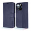[Leather Wallet Case] Genuine Leather [RFID Blocking] Magnetic Flip Case with Card & Slots and Stand For iPhone 14 Pro