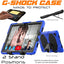 [G-SHOCK Case] Heavy Duty Long Survival Screen Protector Case for Samsung Galaxy Tab A8 10.5" 2022 (SM-X200 / SM-X205)