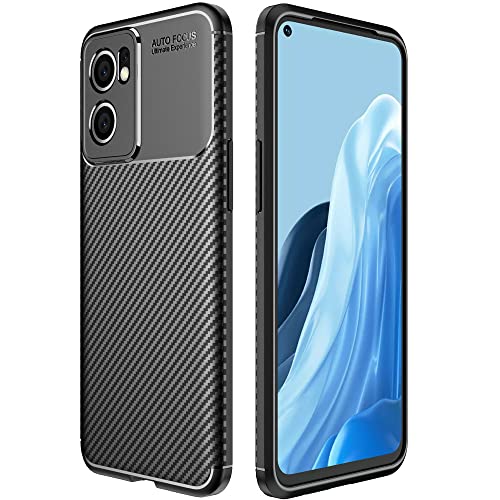 [CarbonFlex Case] Premium Shockproof Soft Slim Cover with Carbon Fibre Effect For Oppo Find X5 Lite 5G