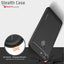 [Stealth Case] Huawei P Smart 2018 Soft Protective Slim Cover with Carbon Fibre Detailing
