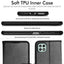 [Wallet Case] Protective Cover with Cash & Card Holder, Stand and Wrist Strap For Samsung Galaxy A22 5G