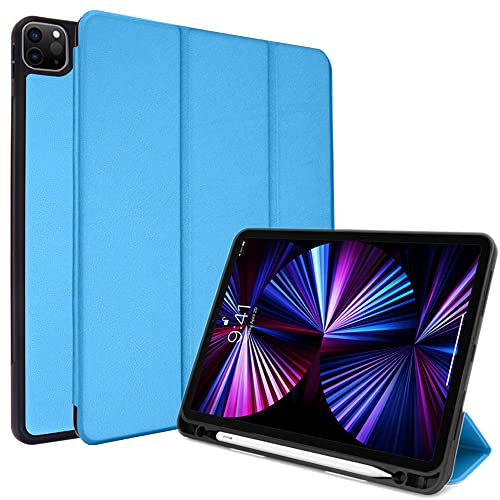 [Smart Case] Slim Stand Cover with Auto Sleep/Wake for Apple iPad Pro 12.9" (6th / 5th / 3rd / 2nd Generation)