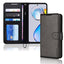 [Wallet Case] Protective Cover with Cash & Card Holder, Stand and Wrist Strap For Motorola Moto E32