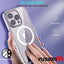 [Fusion HD Case] Shockproof Fused Gel Bumper & Hard Back Slim Clear Cover for iPhone 14 Pro