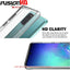[Fusion HD Case] Shockproof Fused Gel Bumper & Hard Back Slim Clear Cover for Samsung Galaxy Galaxy S20 Plus