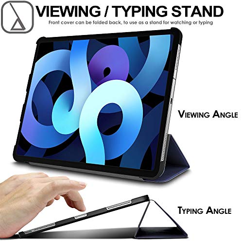 [Smart Case] Slim Stand Cover with Auto Sleep/Wake for Apple iPad Air 5 / 4 (5th / 4th Generation)