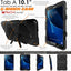 [G-SHOCK Case] Heavy Duty Long Survival Screen Protector Case for Samsung Galaxy Tab A 10.1" (SM-T580 Series)