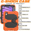 [G-SHOCK Case] Heavy Duty Long Survival Screen Protector Case for Apple iPad Mini 7 / Mini 6 8.3" [7th / 6th Generation]