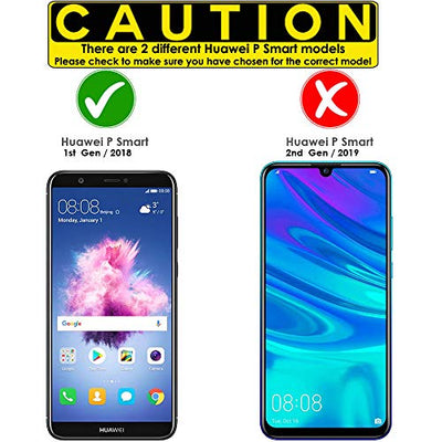 [Stealth Case] Huawei P Smart 2018 Soft Protective Slim Cover with Carbon Fibre Detailing
