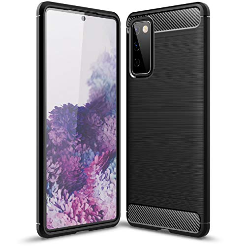 [Stealth Case] Samsung Galaxy S20 FE Soft Protective Slim Cover with Carbon Fibre Detailing