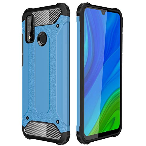 [Tough Armoured Case] ShockProof Dual-Layer Protective Heavy Duty Cover for Huawei P Smart 2020