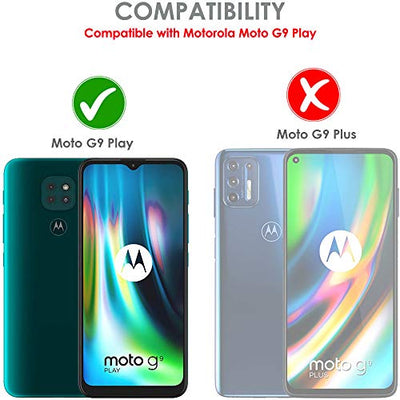 [Stealth Case] Motorola Moto G9 Play Soft Protective Slim Cover with Carbon Fibre Detailing