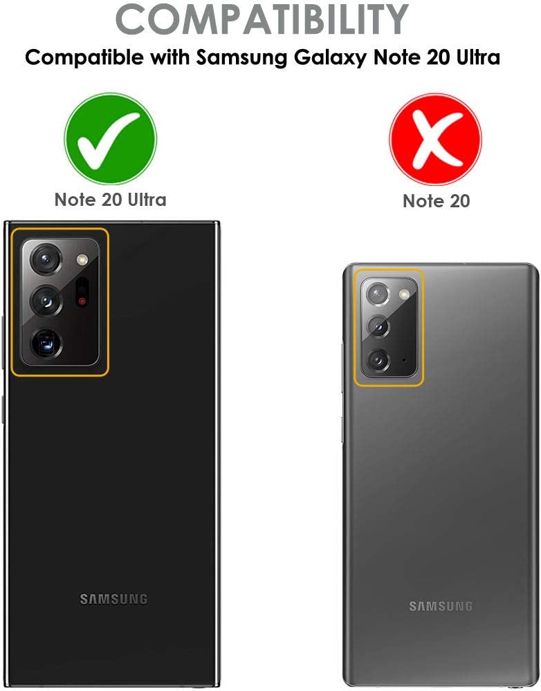 TECHGEAR Screen Protector fits Samsung Galaxy Note 20 Ultra [Screen Angel Edition][Case Friendly] [Bubble Free] [FULL Screen Coverage] TPU Film