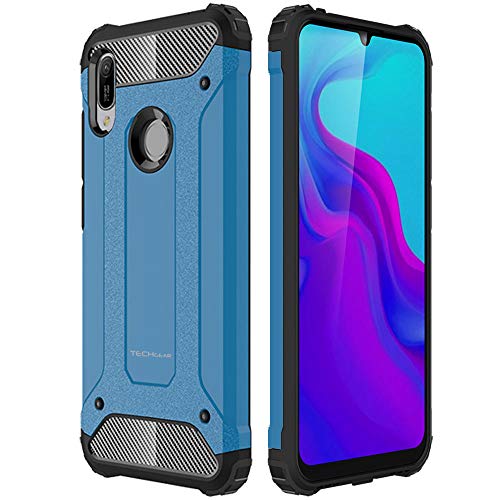 [Tough Armoured Case] ShockProof Dual-Layer Protective Heavy Duty Cover for Huawei Huawei Y6 / Y6s 2019