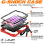 [G-SHOCK Case] Heavy Duty Long Survival Screen Protector Case for Apple iPad Mini 7 / Mini 6 8.3" [7th / 6th Generation]