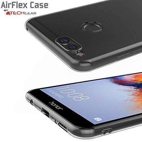 [AirFlex Case] Crystal Clear Slim & Light, Protective,  Soft Gel Cover for Honor 7X