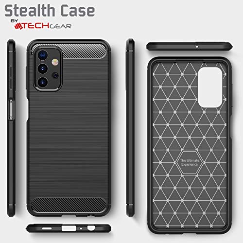 [Stealth Case] Samsung Galaxy A33 5G Soft Protective Slim Cover with Carbon Fibre Detailing
