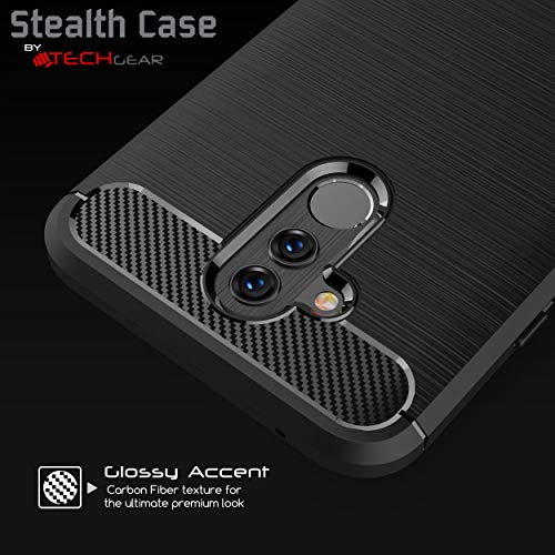[Stealth Case] Huawei Mate 20 Lite Soft Protective Slim Cover with Carbon Fibre Detailing