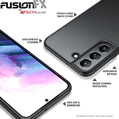 [Fusion FX Case] Slim & Light Tough Fused Gel Bumper & Hard Back Matte Case for Samsung Galaxy S22