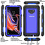 [Contender Case] Samsung Galaxy Note 9 Heavy Duty Case with Built-in Screen Protector, 360 [Full Body] Protective Cover with Kick Stand