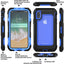 [Contender Case] iPhone XS Max Heavy Duty Case with Built-in Screen Protector, 360 [Full Body] Protective Cover with Kick Stand