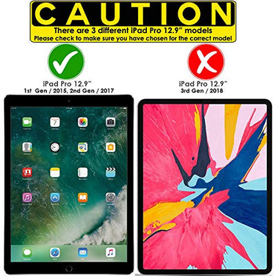 [Strike Folio] Keyboard Case for Apple iPad Pro 12.9" (2017 & 2015 / 1st & 2nd Gen)