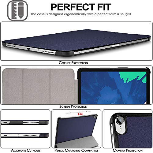 [Smart Case] Slim Stand Cover with Auto Sleep/Wake for Apple iPad Air 5 / 4 (5th / 4th Generation)