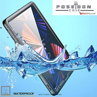 [Poseidon Case] Waterproof Case for iPad Pro 12.9 2022/2021 (5th / 6th Generation)