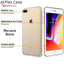 [AirFlex Case] Crystal Clear Slim & Light, Protective,  Soft Gel Cover for iPhone 8 Plus / iPhone 7 Plus