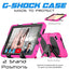 [G-SHOCK Case] Heavy Duty Long Survival Screen Protector Case for Samsung Galaxy Tab A7 Lite 8.7" 2021 (SM-T220 / T225)