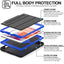 [D-FENCE Case] Tough & Rugged Smart Case For Apple iPad 10.2" 9th, 8th, 7th Generation