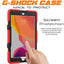 [G-SHOCK Case] Heavy Duty Long Survival Screen Protector Case for iPad 10.2" 2021, 2020, 2019 [9th/8th/7th Generation]