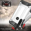 [Tough Armoured Case] ShockProof Dual-Layer Protective Heavy Duty Cover for Motorola Moto G8 Plus