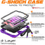 [G-SHOCK Case] Heavy Duty Long Survival Screen Protector Case for Apple iPad Mini 7 / Mini 6 8.3" [7th / 6th Generation]