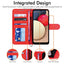 [Wallet Case] Protective Cover with Cash & Card Holder, Stand and Wrist Strap For Samsung Galaxy A02s